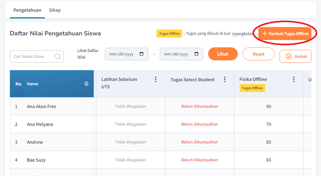 [Tutorial] Rekap Analisis Nilai Di Ruangkelas - Ruang Kelas